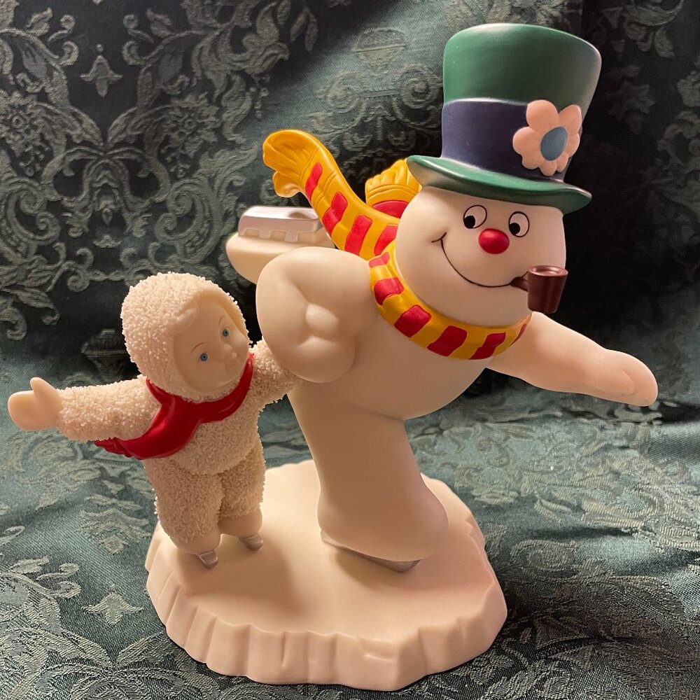 Like New Depart 56 Snowbabies: Guest Collection "Catch Me If You Can" Figurine